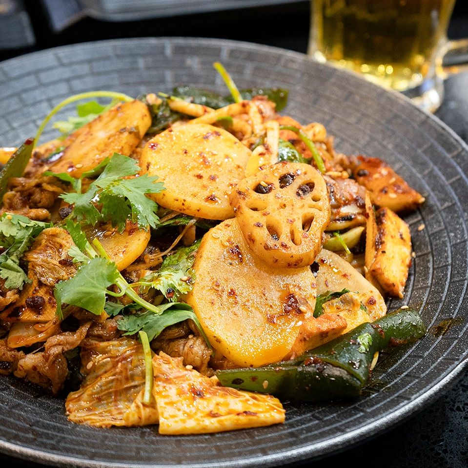 Mala Xiang Guo Spicy Dry Pot